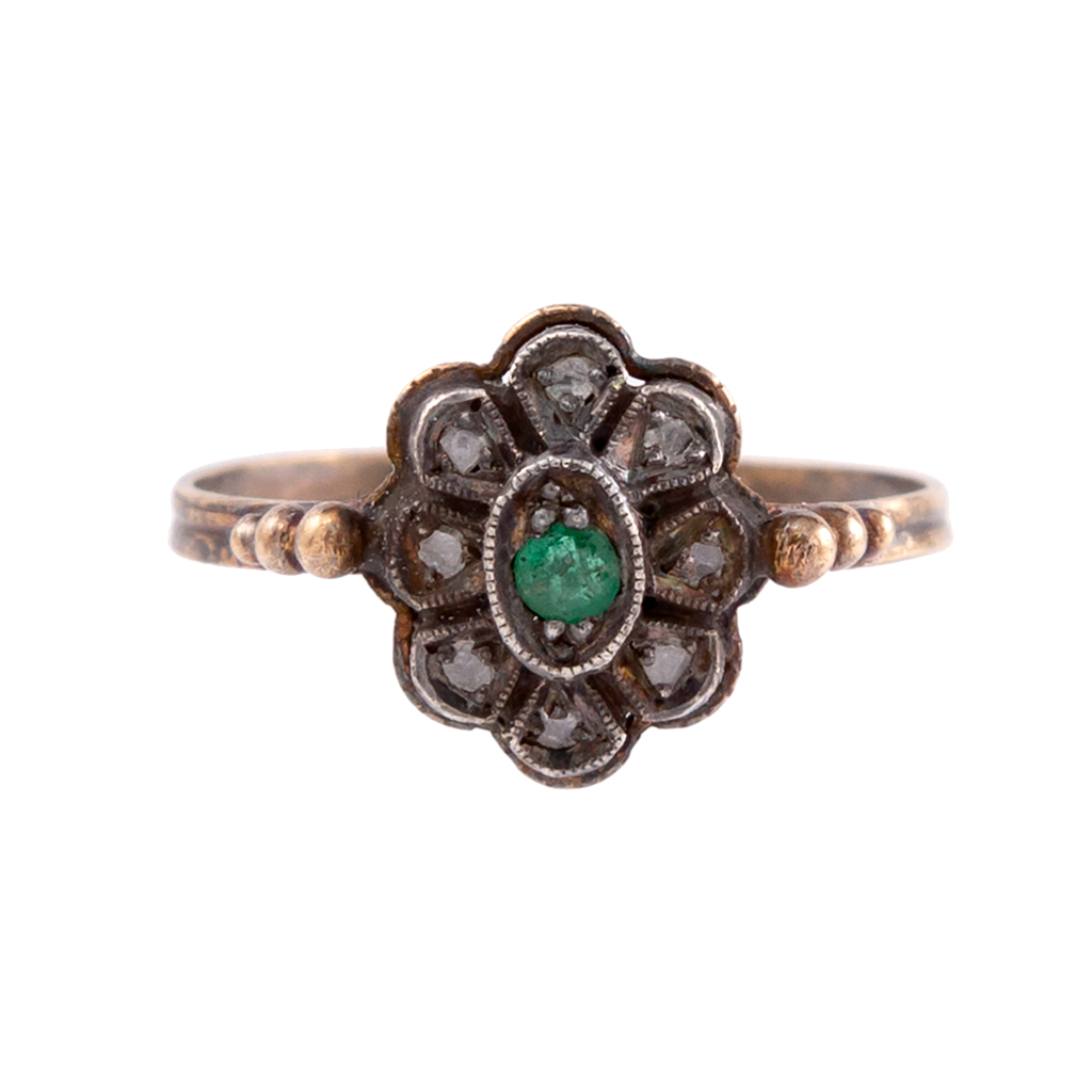 Georgian Emerald Ring