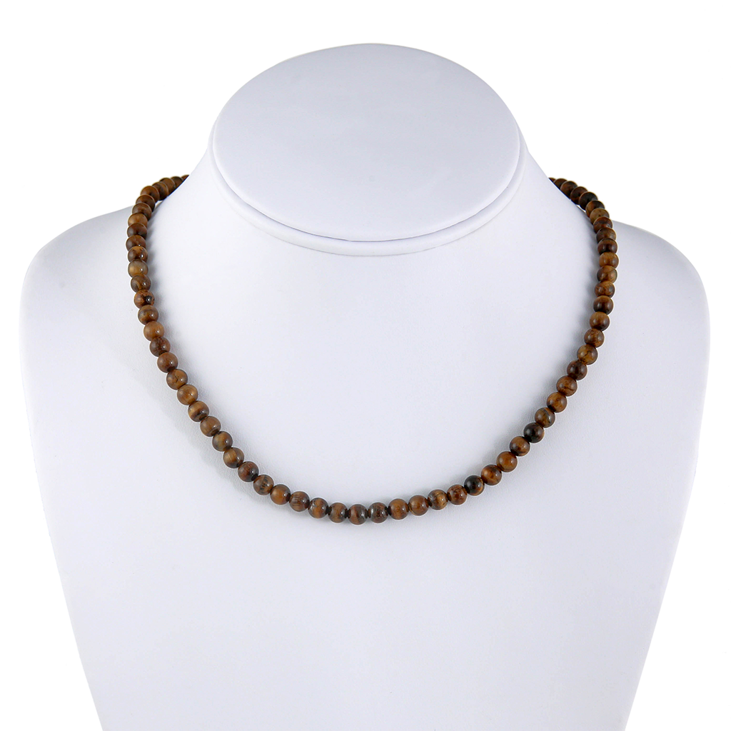 Tigers Eye Beaded Necklace