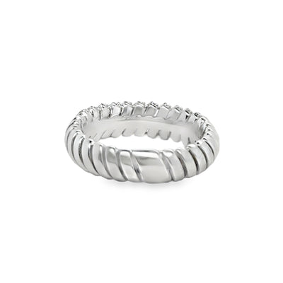 14KW Diamond twist band