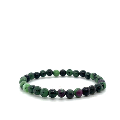 Gem Bracelet Ruby Zoisite