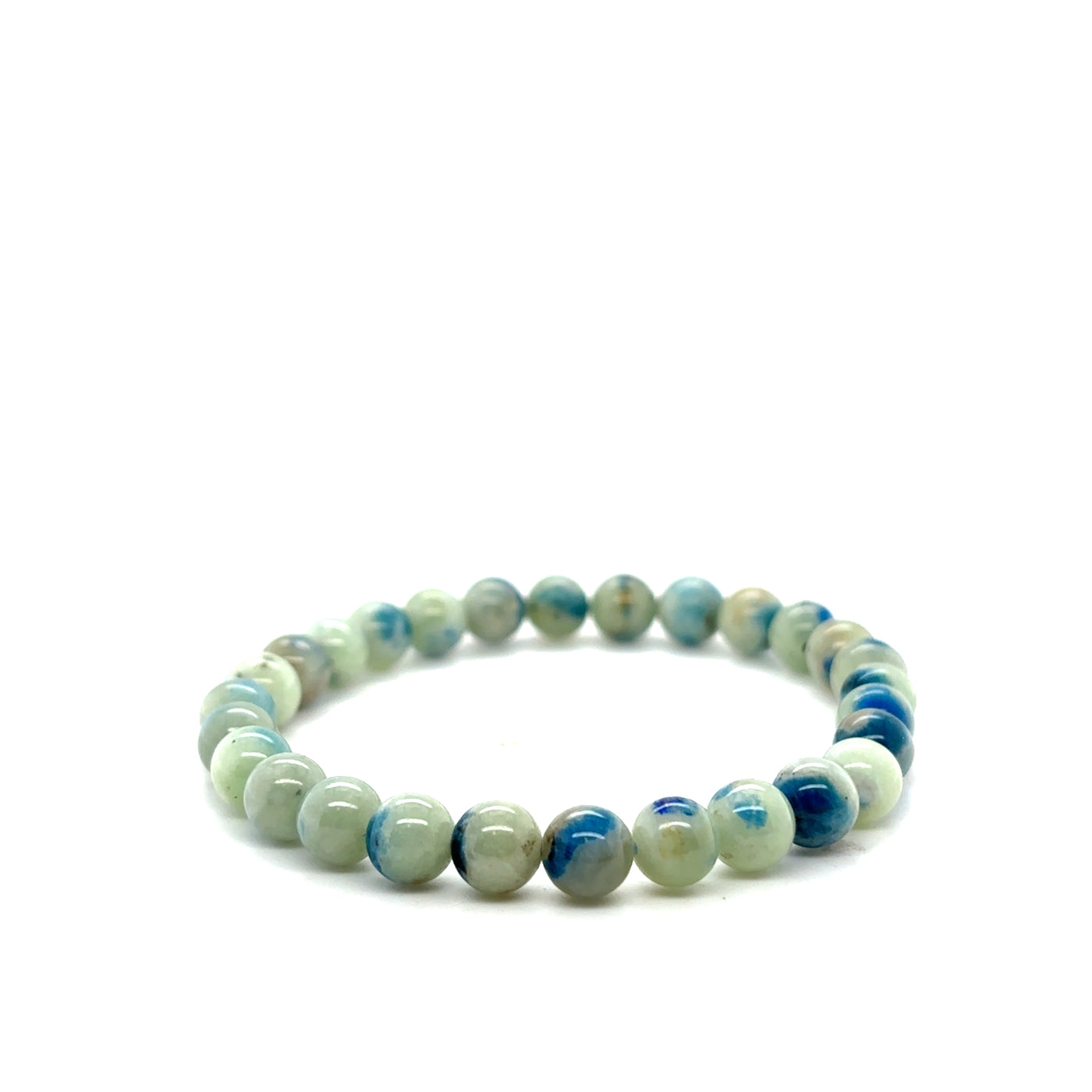 Gem Bracelet Azurite in Quartz 6-7mm