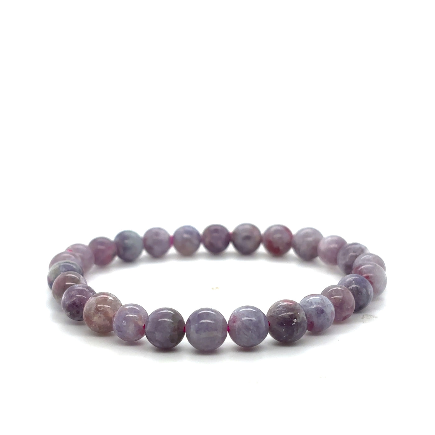 Gem Bracelet Lepidolite 7-8mm (long)