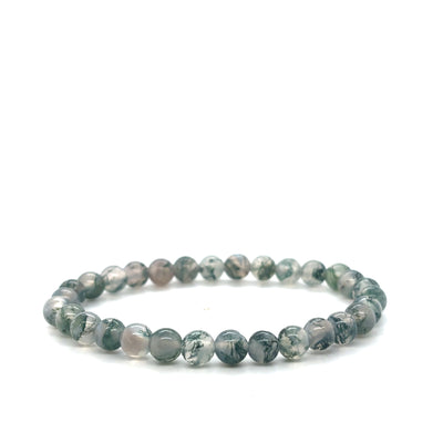 Gem Bracelet Moss Agate