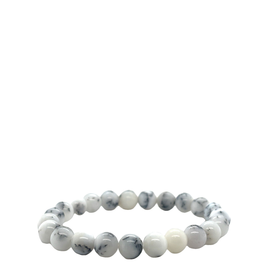 Gem Bracelet Dendritic Opal 8-9mm