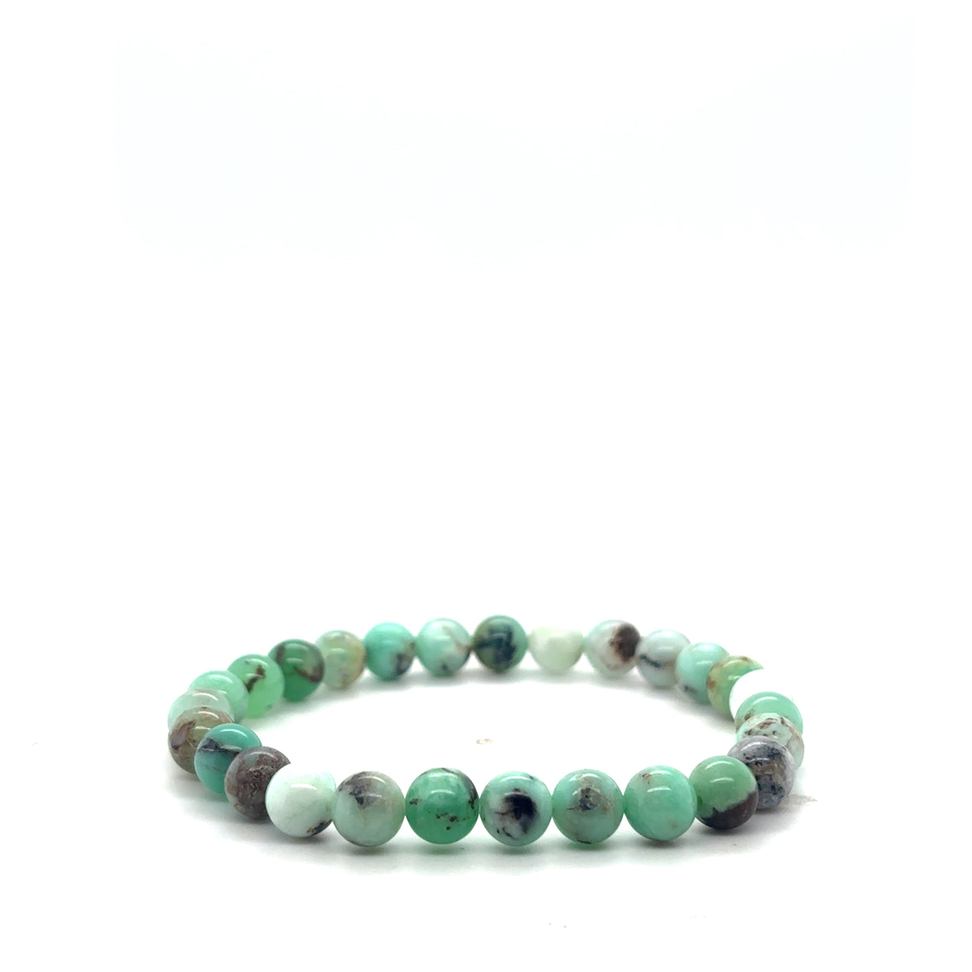 Gem Bracelet Chrysoprase 6-7mm