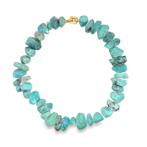 Raw Turquoise Necklace