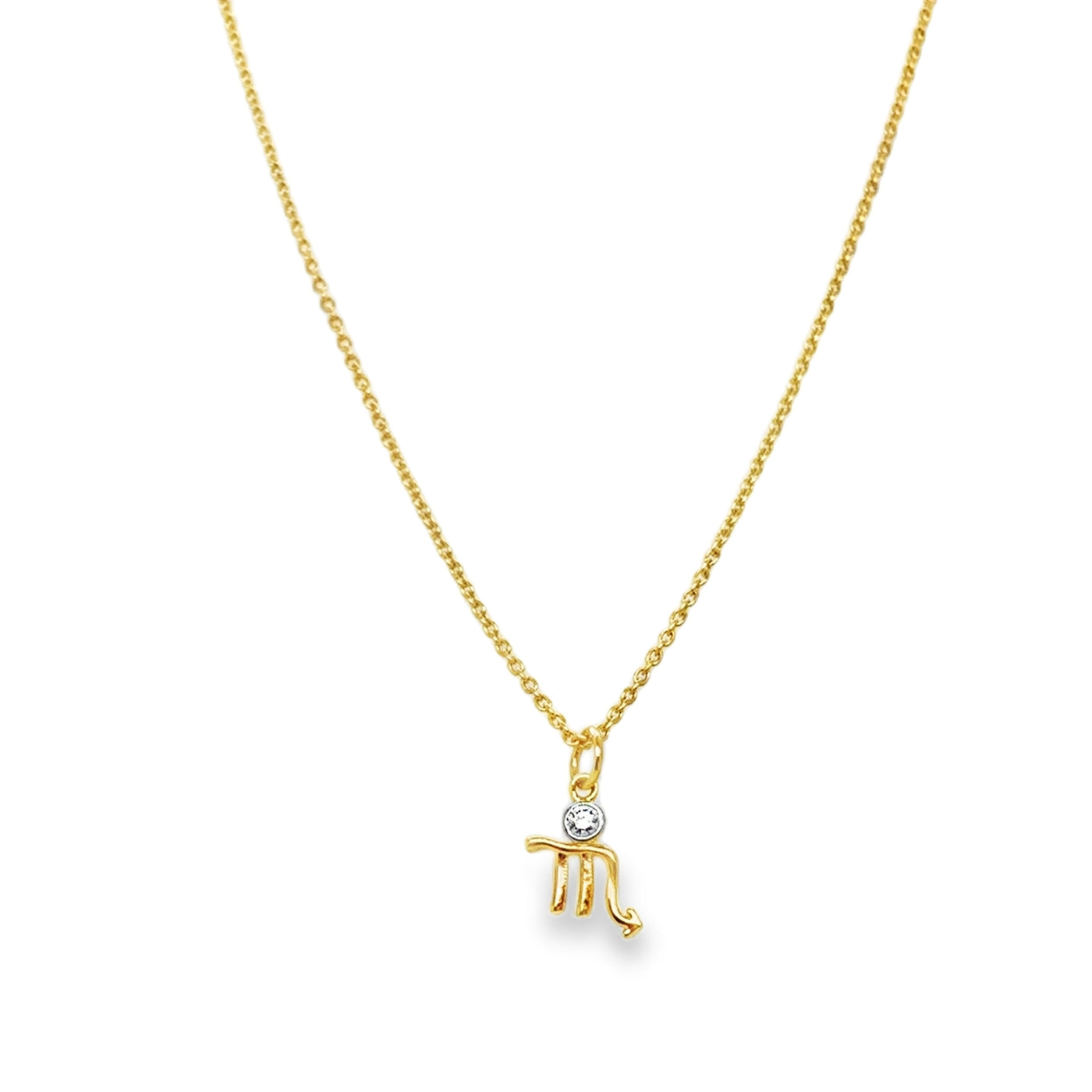 14KY Gemstone "Zodiac" Necklace