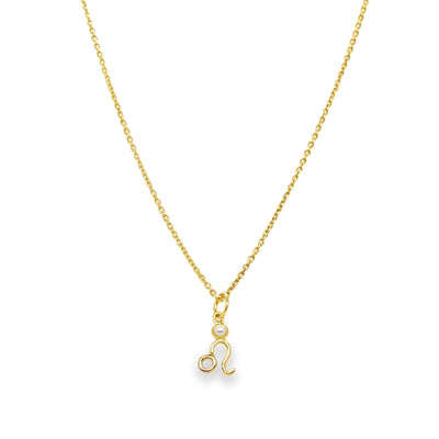 14KY Gemstone "Zodiac" Necklace