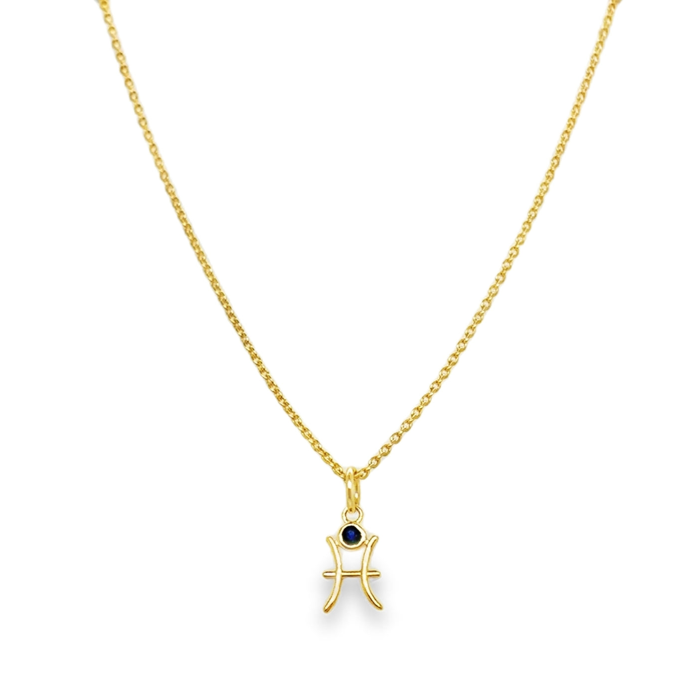 14KY Gemstone "Zodiac" Necklace
