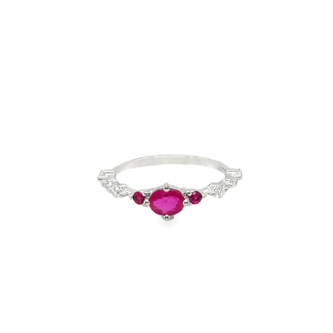 14K "Athena" Ruby Ring