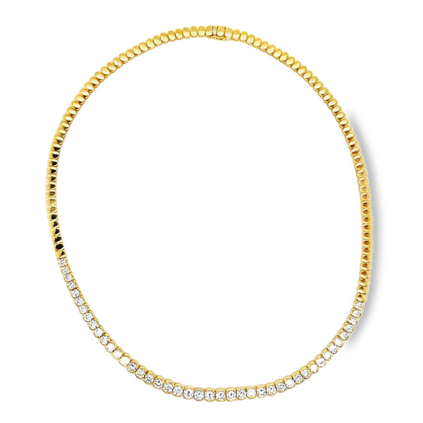 18KY Tennis Necklace