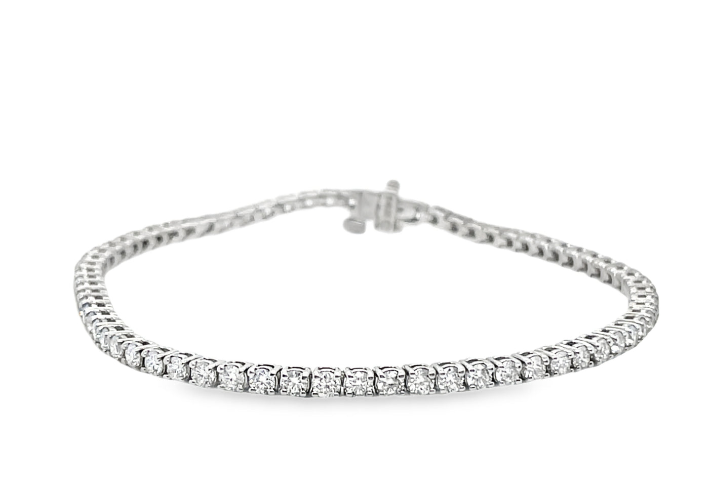 14K 2.12ctw Diamond Tennis Bracelet