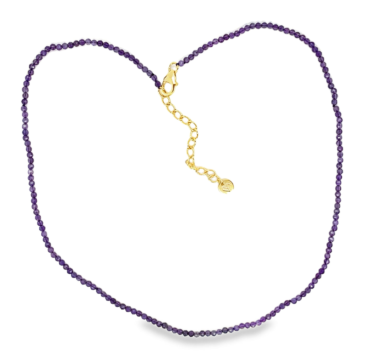 Amethyst Power Bead Necklace