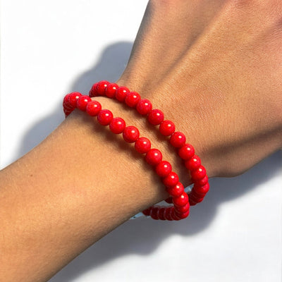 Gem Bracelet Coral
