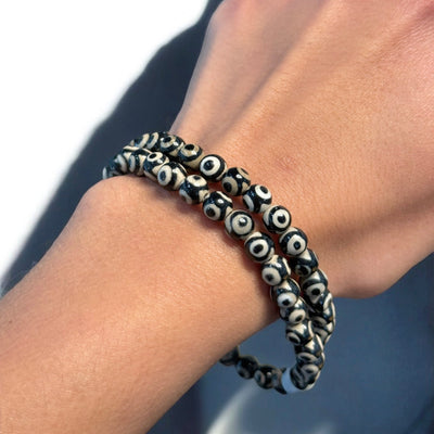 Gem Bracelet Evil Eye Agate