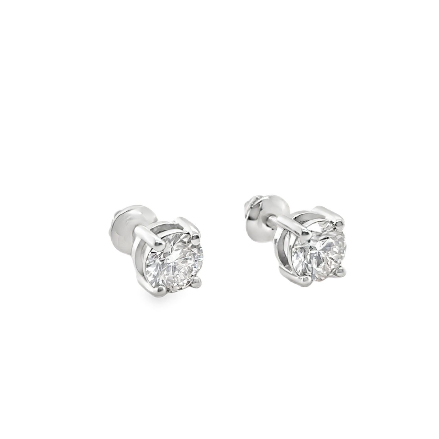 14KW F VS1 Diamond Studs