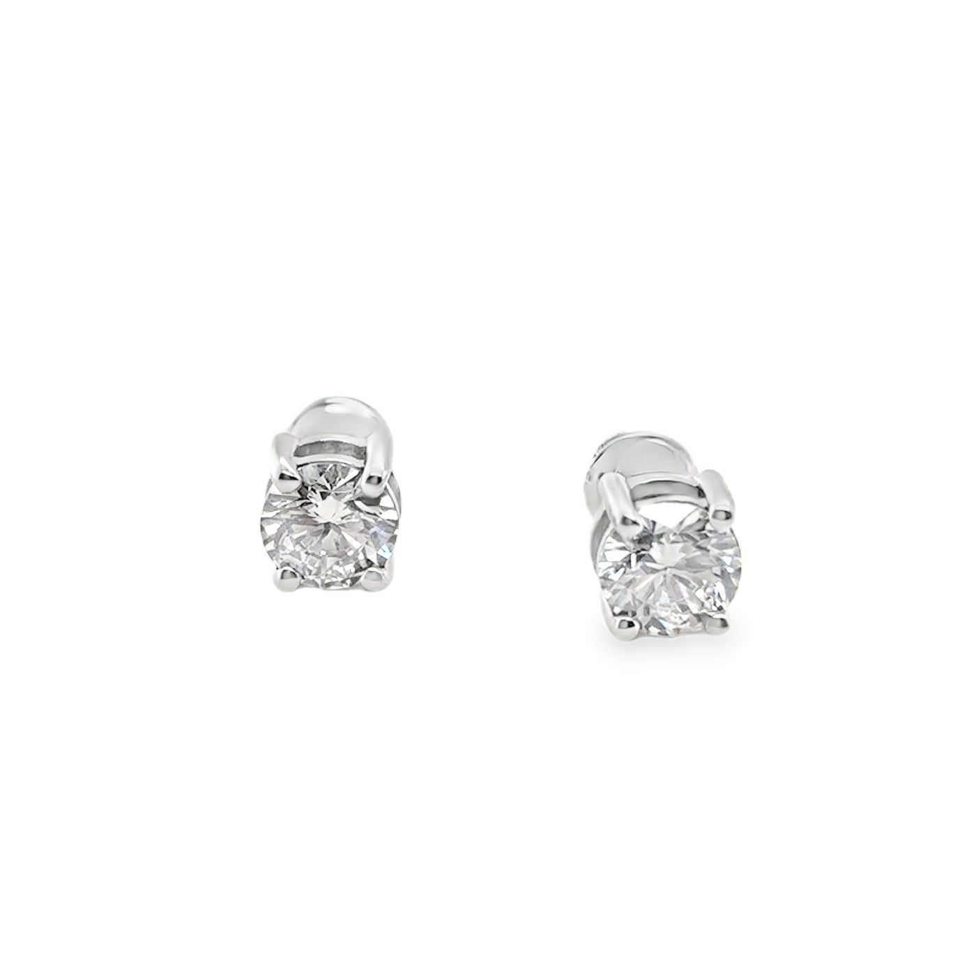 14KW F VS1 Diamond Studs