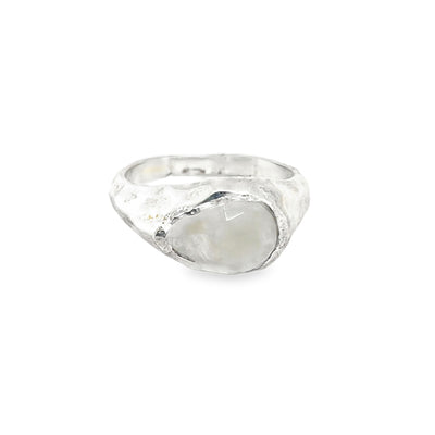 925 Hammered Ring