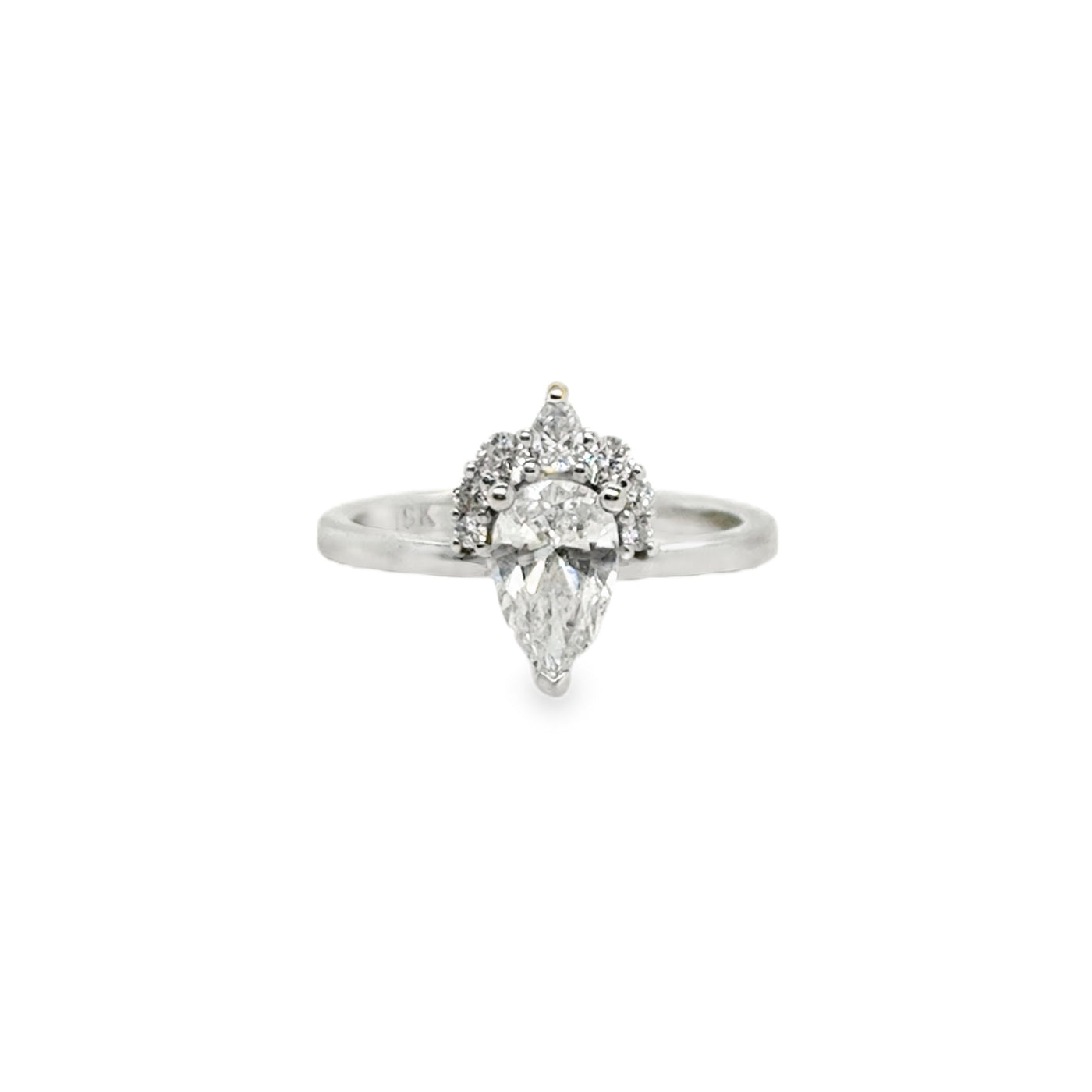 RS 18KW Pear Diamond