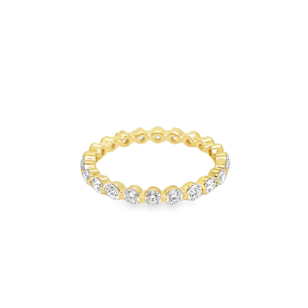 14KY G VVS Diamond Eternity Band
