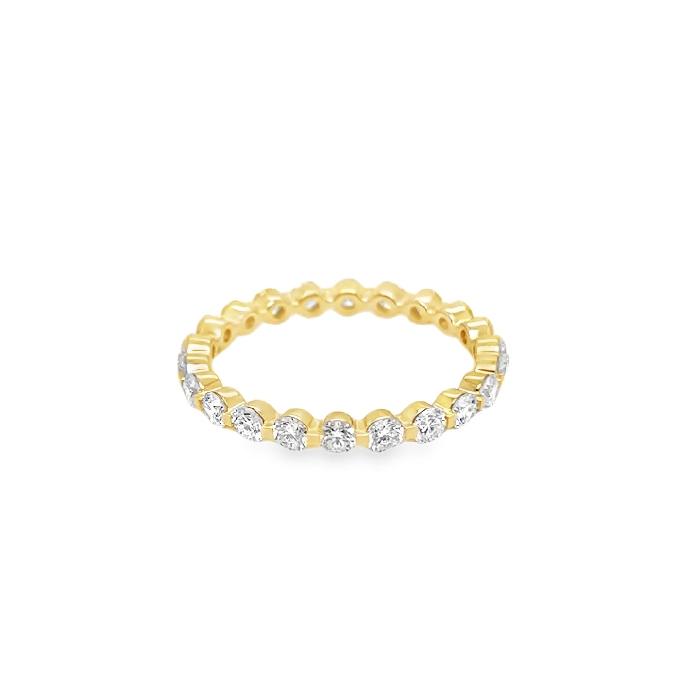 14KY G VVS Diamond Eternity Band