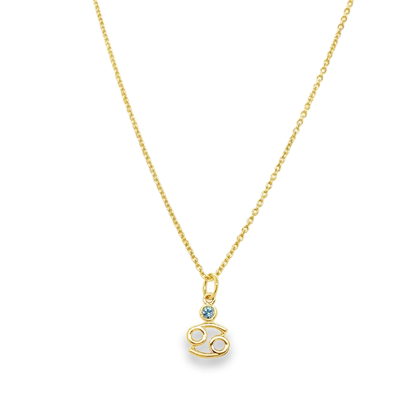 14KY Gemstone "Zodiac" Necklace