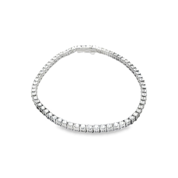 14KW Natural Diamond Vintage Tennis