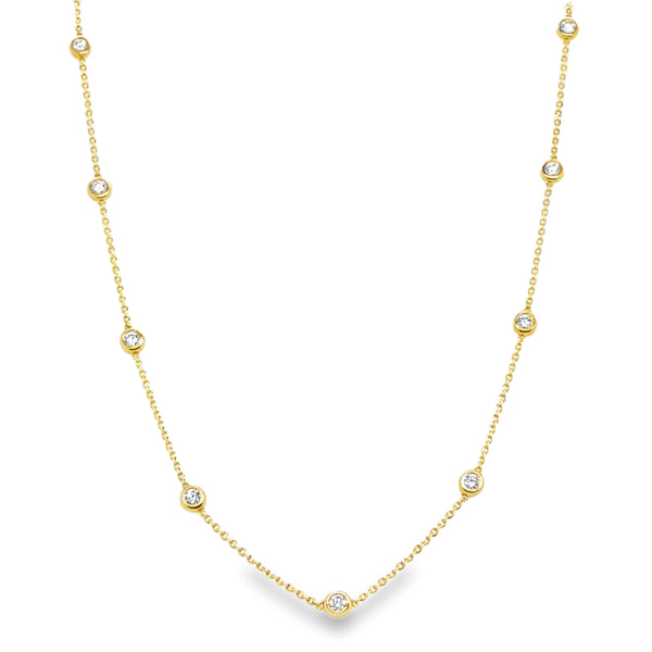 18K Diamonds by The Yard Necklace