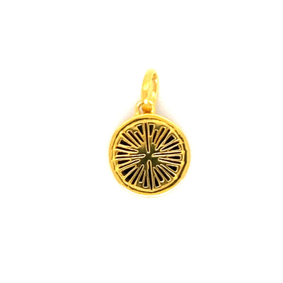 Snake Motif Gemstone Pendant