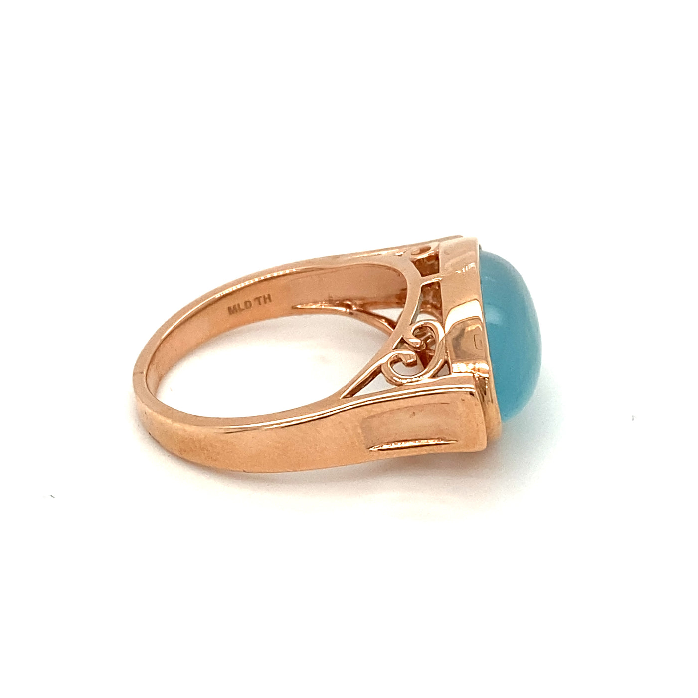 East West Oval Cabochon Ring