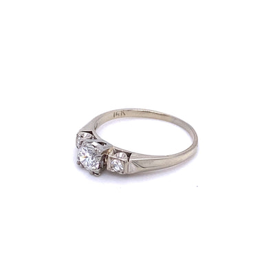 Vintage GVS 3-Stone Diamond Ring