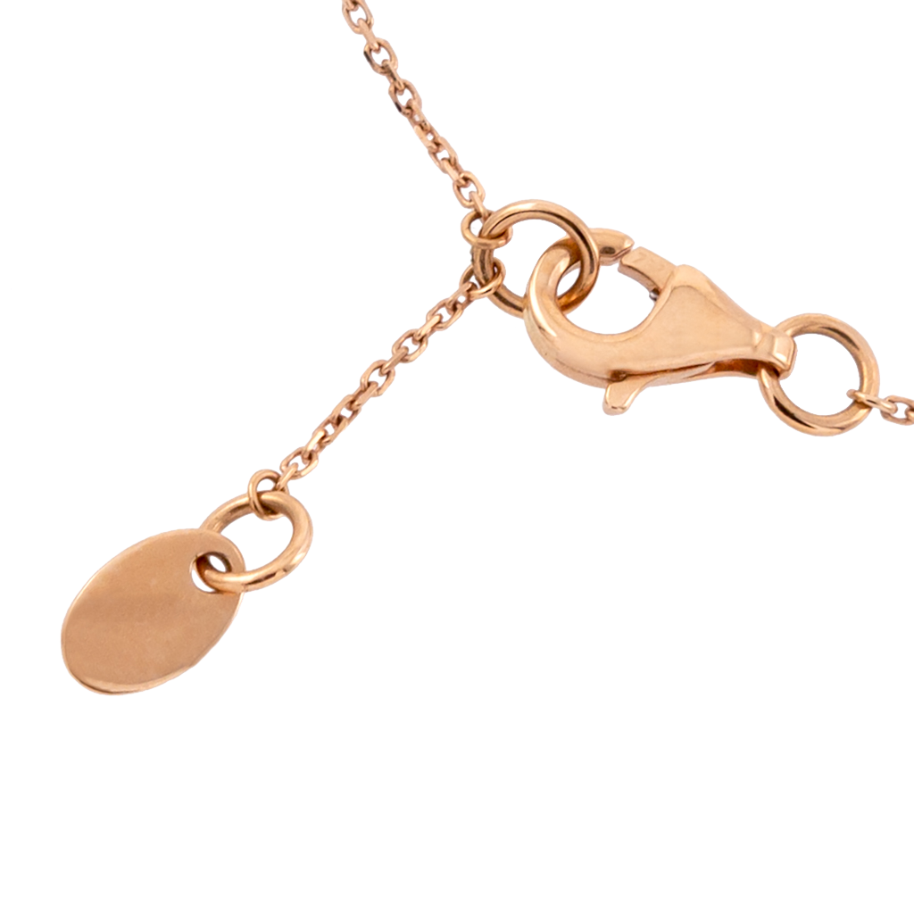 2-Layer Diamond Crescent Necklace
