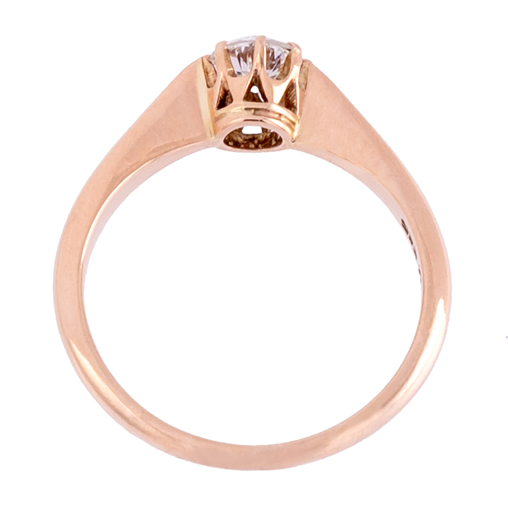 Euro-Cut VS2 Diamond Ring