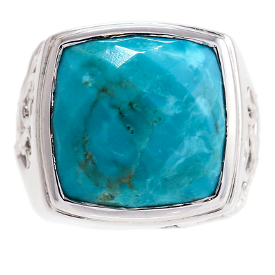 Turquoise "Amor" Ring