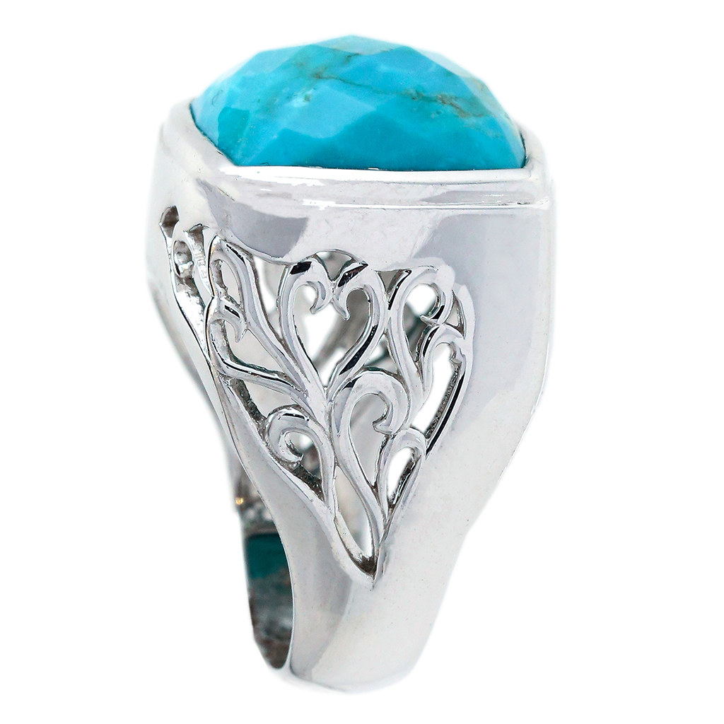 Turquoise "Amor" Ring