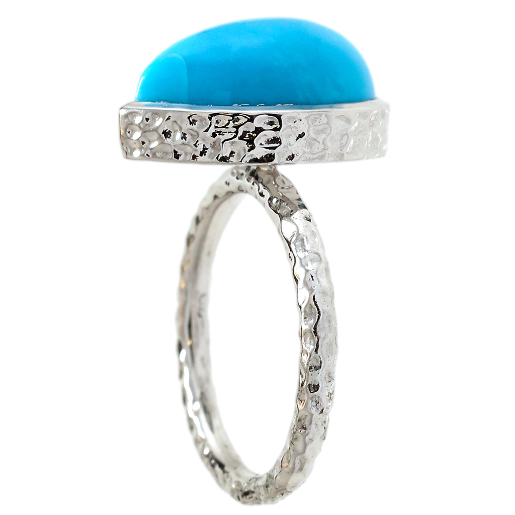 Turquoise "Spirit" Pear Ring