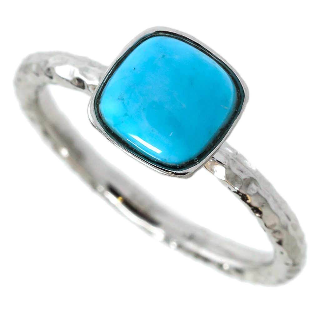 Turquoise "Spirit" Cushion Ring