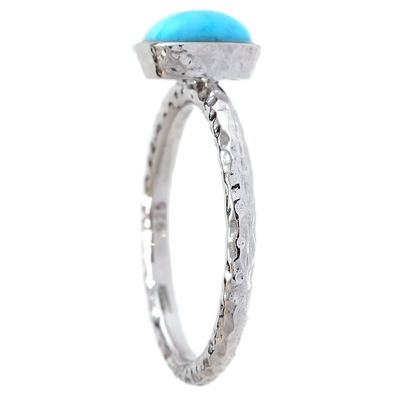 Turquoise Cushion Ring