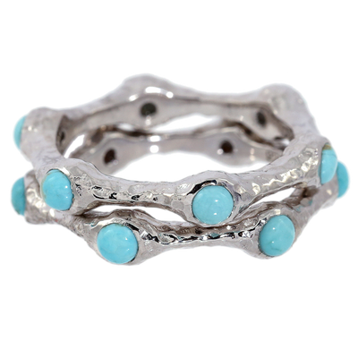 Turquoise Stacker Rings