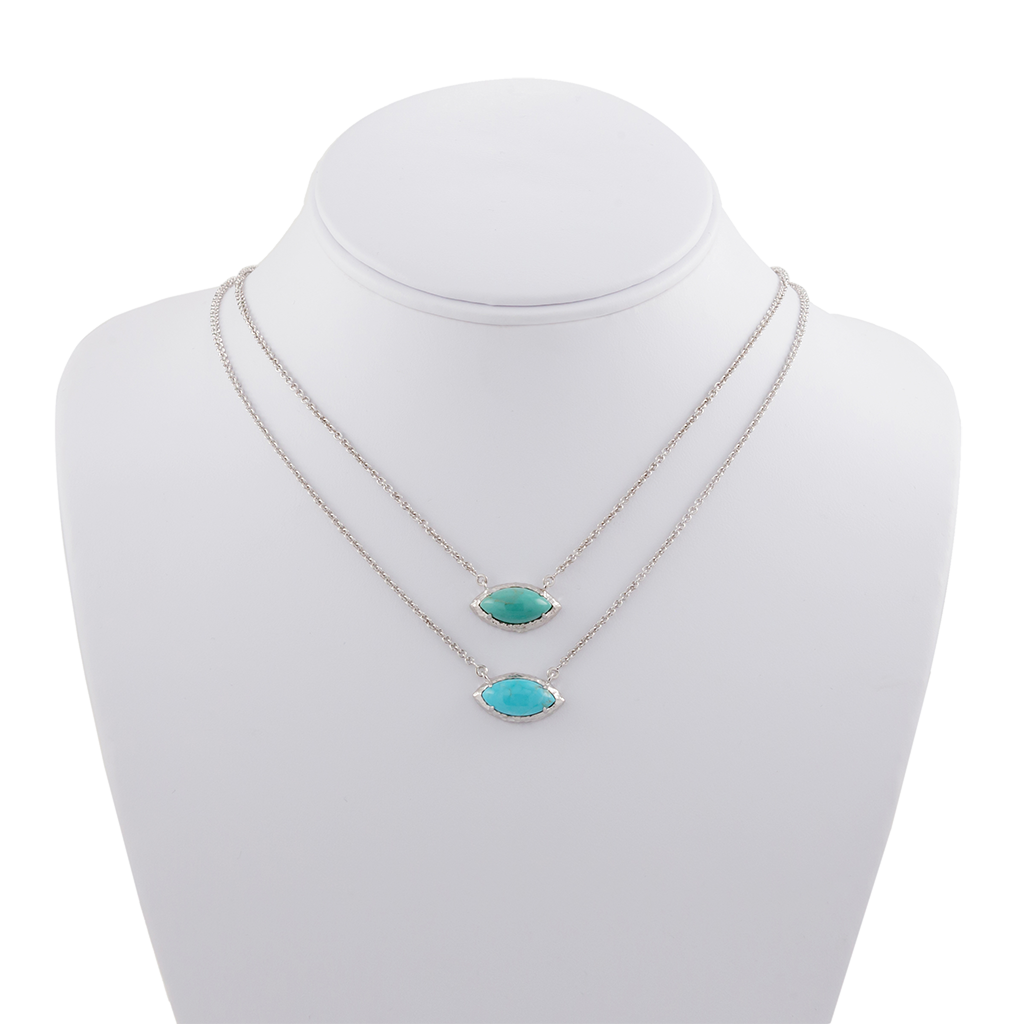 Marquise Turquoise Necklace